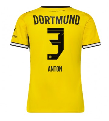 Borussia Dortmund Waldemar Anton #3 Hjemmebanetrøje Dame 2026-27 Kortærmet